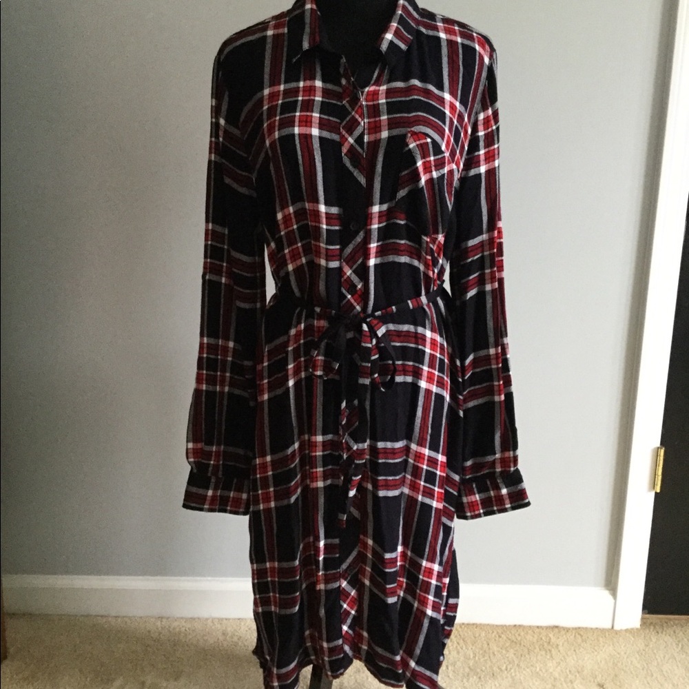 Flannel dress